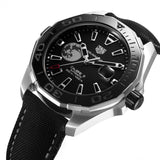  Shop Authentic Tag Heuer Aquaracer Moon Black Dial Watch for Men - WAY201J.FC6370 - Luxxuri