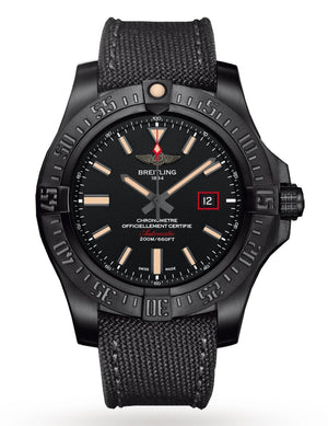  Shop Authentic Breitling Avenger Titanium Blackbird 44mm Automatic Mens Watch - V1731110BD74/109W - Luxxuri