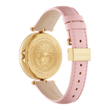 Shop Authentic Versace Palazzo Empire Pink Dial Pink Leather Strap Watch for Women - VCO030017 - Luxxuri