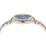  Shop Authentic Versace Hellenyium Quartz Blue Dial Two Tone Steel Strap Watch for Men - VEVK00520 - Luxxuri