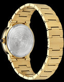  Shop Authentic Versace Greca Moonphase Quartz Black Dial Gold Steel Strap Watch for Men - VE7G00323 - Luxxuri