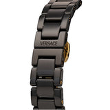  Shop Authentic Versace DV One Mini Black Dial Black Steel Strap Watch for Women - VE9F00124 - Luxxuri