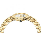 Shop Authentic Versace V-Flare Quartz Silver Dial Gold Steel Strap Watch for Women - VEBN00818 - Luxxuri
