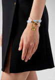  Shop Authentic Versace Medusa Lock Icon Quartz Gold Dial Pink & Blue Leather Strap Watch For Women - VEDW00219 - Luxxuri