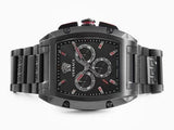  Shop Authentic Versace Dominus Chronograph Quartz Black Dial Black Steel Strap Watch For Men - VE6H00623 - Luxxuri