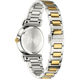  Shop Authentic Versace V-Motif Black Dial Two Tone Steel Strap Watch for Women - VERE00518 - Luxxuri
