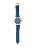  Shop Authentic Versace Aion Chronograph Blue Dial Blue Leather Strap Watch for Men - VE1D01220 - Luxxuri