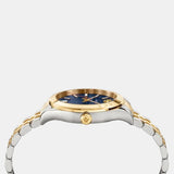  Shop Authentic Versace Hellenyium Quartz Blue Dial Two Tone Steel Strap Watch for Men - VEVK00520 - Luxxuri