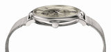  Shop Authentic Versace V-Circle Silver Dial Silver Mesh Bracelet Watch for Men - VBQ060017 - Luxxuri