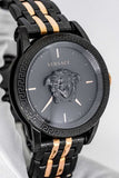  Shop Authentic Versace Palazzo Empire Black Dial Two Tone Steel Strap Watch for Men - VERD00618 - Luxxuri