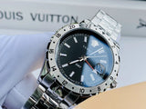  Shop Authentic Versace Hellenyium GMT Black Dial Silver Steel Strap Watch for Men - V11020015 - Luxxuri