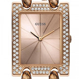  Shop Authentic Guess Mod Heavy Metal Diamonds Rose Gold Dial Rose Gold Steel Strap Watch for Women - W0072L3 - Luxxuri