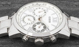  Shop Authentic Guess Sunrise Multifunction Quartz White Dial Silver Steel Strap Watch For Women - W0330L3 - Luxxuri