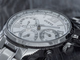  Shop Authentic Guess Sunrise Multifunction Quartz White Dial Silver Steel Strap Watch For Women - W0330L3 - Luxxuri