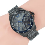  Shop Authentic Guess Odyssey Quartz Blue Dial Gunmetal Steel Strap Watch For Men - W1107G5 - Luxxuri
