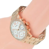  Shop Authentic Guess Siren Diamonds White Dial Rose Gold Steel Strap Watch for Women - W0442L3 - Luxxuri