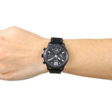  Shop Authentic Guess Marina Chronograph Black Dial Black Rubber Strap Watch for Women - W1025L3 - Luxxuri