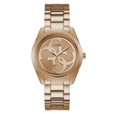  Shop Authentic Guess G-Twist Rose Gold Dial Rose Gold Steel Strap Watch for Women - W1082L3 - Luxxuri