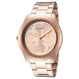  Shop Authentic Guess G-Twist Rose Gold Dial Rose Gold Steel Strap Watch for Women - W1082L3 - Luxxuri