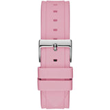  Shop Authentic Guess Zena Quartz White Dial Pink Rubber Strap Watch For Women - W1094L4 - Luxxuri