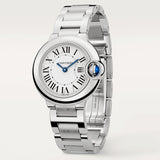  Shop Authentic Cartier Ballon Bleu De Cartier White Dial Silver Steel Strap Watch for Women - W69010Z4 - Luxxuri