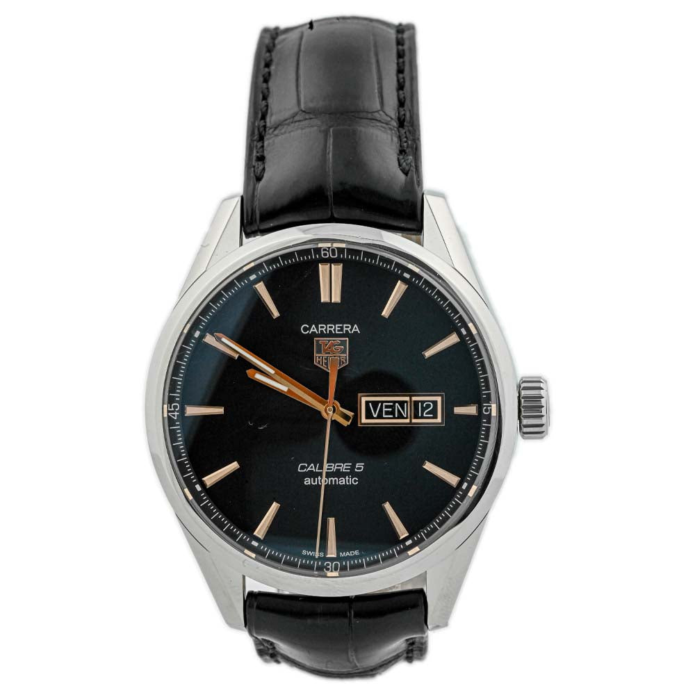  Shop Authentic Tag Heuer Carrera Black Dial Watch for Men - WAR201C.FC6266 - Luxxuri