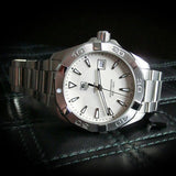  Shop Authentic Tag Heuer Aquaracer White Dial Watch for Men - WAY1111.BA0928 - Luxxuri