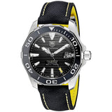  Shop Authentic Tag Heuer Aquaracer Jeremy Lin Special Edition Grey Dial Black Nylon Strap Watch for Men - WAY211F.FC6362 - Luxxuri