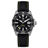  Shop Authentic Tag Heuer Aquaracer Calibre 5 Automatic Black Dial Black Nylon Strap Watch for Men - WAY211A.FC6362 - Luxxuri