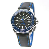  Shop Authentic Tag Heuer Aquaracer Calibre 5 Automatic Black Dial Black Nylon Strap Watch for Men - WAY211B.FC6363 - Luxxuri