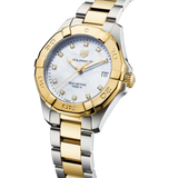  Shop Authentic Tag Heuer Aquaracer White Mother of Pearl Dial Watch for Women - WBD1322.BB0320 - Luxxuri