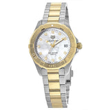  Shop Authentic Tag Heuer Aquaracer White Mother of Pearl Dial Watch for Women - WBD1322.BB0320 - Luxxuri