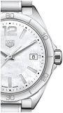  Shop Authentic Tag Heuer Formula 1 Mother of Pearl White Dial Silver Steel Strap Watch for Women - WBJ1318.BA0666 - Luxxuri