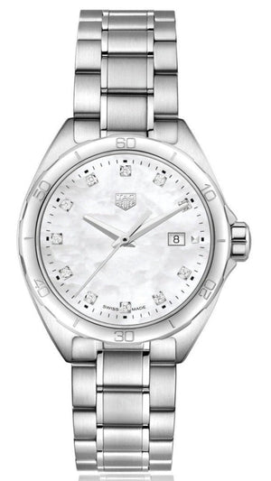  Shop Authentic Tag Heuer Formula 1 Diamonds Mother of Pearl White Dial Watch for Women - WBJ1319.BA0666 - Luxxuri