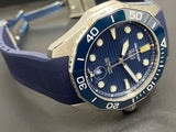  Shop Authentic Tag Heuer Aquaracer Professional 300 Automatic Blue Dial Blue Rubber Strap Watch for Men - WBP201B.FT6198 - Luxxuri