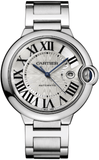  Shop Authentic Cartier Ballon Bleu De Cartier Silver Dial Silver Steel Strap Watch for Men - WSBB0049 - Luxxuri