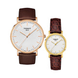  Shop Authentic Tissot Everytime Desire Small White Dial Maroon Leather Strap Watch For Women - T109.210.36.031.00 - Luxxuri