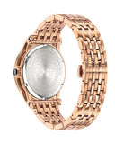  Shop Authentic Versace Palazzo Empire Black Dial Rose Gold Steel Strap Watch for Men - VERD00718 - Luxxuri
