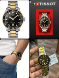  Shop Authentic Tissot Seastar 1000 Black Dial Two Tone Steel Strap Watch For Men - T120.410.22.051.00 - Luxxuri