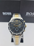  Shop Authentic Hugo Boss Professional Black Dial Two Tone Steel Strap Watch for Men - 1513529 - Luxxuri