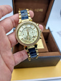  Shop Authentic Michael Kors Parker Gold Dial Two Tone Steel Strap Watch for Women - MK6238 - Luxxuri