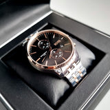  Shop Authentic Hugo Boss Associate Chronograph Black Dial Two Tone Steel Strap Watch for Men - 1513840 - Luxxuri