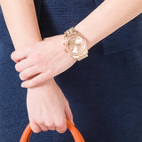  Shop Authentic Michael Kors Lexington Rose Gold Dial Rose Gold Steel Strap Watch for Women - MK5569 - Luxxuri