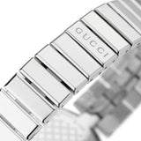  Shop Authentic Gucci Diamantissima Quartz White Dial Silver Steel Strap Watch For Women - YA141402 - Luxxuri