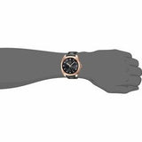  Shop Authentic Gucci GG2570 Quartz Black Dial Black Leather Strap Watch For Men - YA142309 - Luxxuri