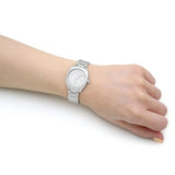  Shop Authentic Gucci G Frame Quartz Diamonds Silver Dial Silver Steel Strap Watch For Women - YA142504 - Luxxuri