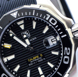  Shop Authentic Tag Heuer Aquaracer Black Dial Watch for Men -  WAY211A.FT6151 - Luxxuri