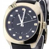  Shop Authentic Gucci GG2570 Black Dial Black Leather Strap Watch For Men - YA142310 - Luxxuri