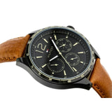 Shop Authentic Tommy Hilfiger Gavin Chronograph Quartz Black Dial Brown Leather Strap Watch for Men - 1791470 - Luxxuri