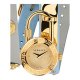  Shop Authentic Versace Medusa Lock Icon Quartz White Dial Blue Leather Strap Watch for Women - VEDW00419 - Luxxuri